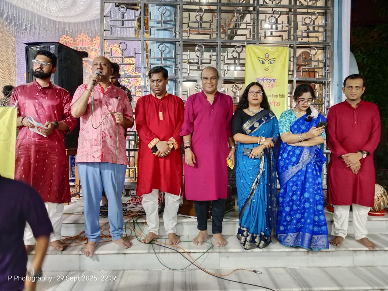 শারদীয়া দুর্গাপূজায় কাজী নজরুল ইসলাম বিরচিত “শ্রী শ্রী দুর্গা সংগীতের আসর ২০২৫”